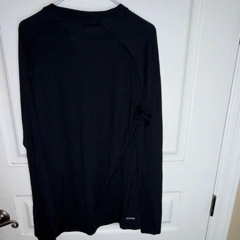 Adidas NBA Portland Trail Blazers Climalite Black Shirt Basketball Sz L‎